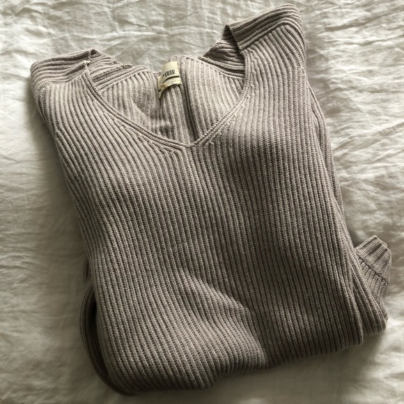 Aritzia Wool Sweater Dress - Picture 2 of 7